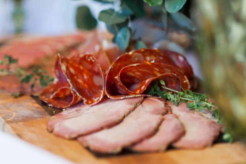 BookNoFees: Example photo: Cured meat platter