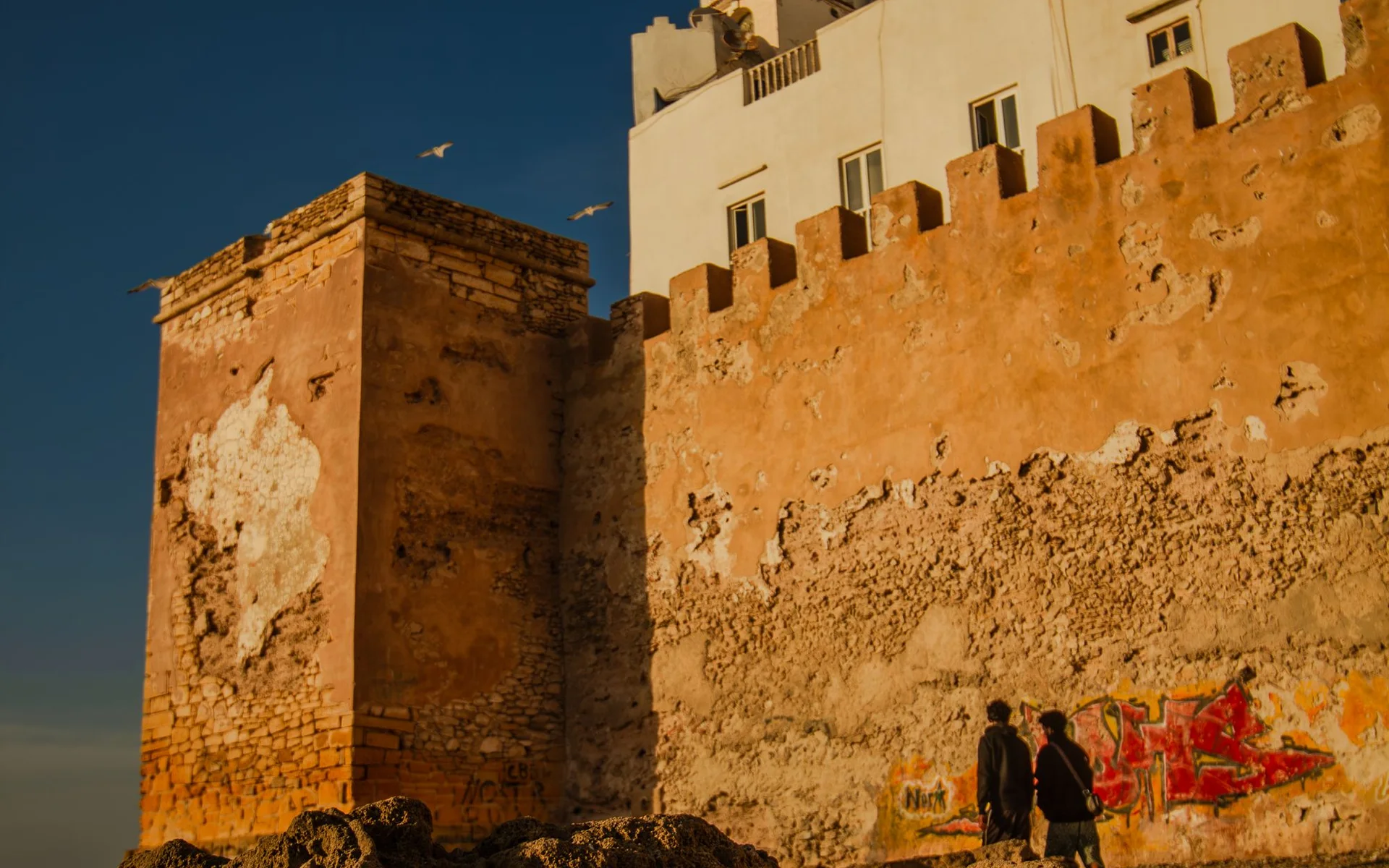 Historic Walls and Buildings in Essaouira