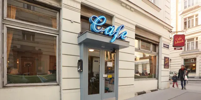 BookNoFees: Café – Café Jelinek – Vienna – Café Jelinek, photo 2