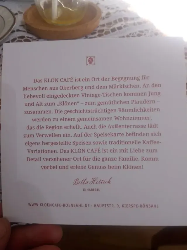 BookNoFees: Restaurant – Klön Café Rönsahl – Kierspe – Klön Café Rönsahl, photo 2