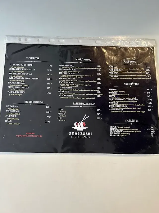 BookNoFees: Restaurant – Amai Sushi – Stockholm – I love sushi, photo 2