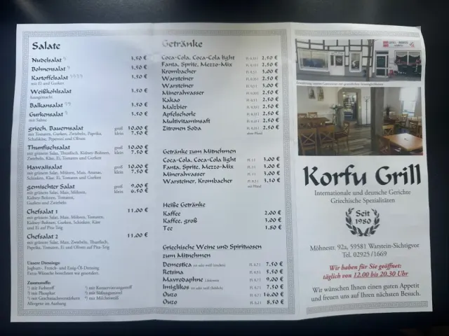 BookNoFees: Restaurant – Grillstube Korfu – Warstein-Sichtigvor – Korfu Grill House, photo 2