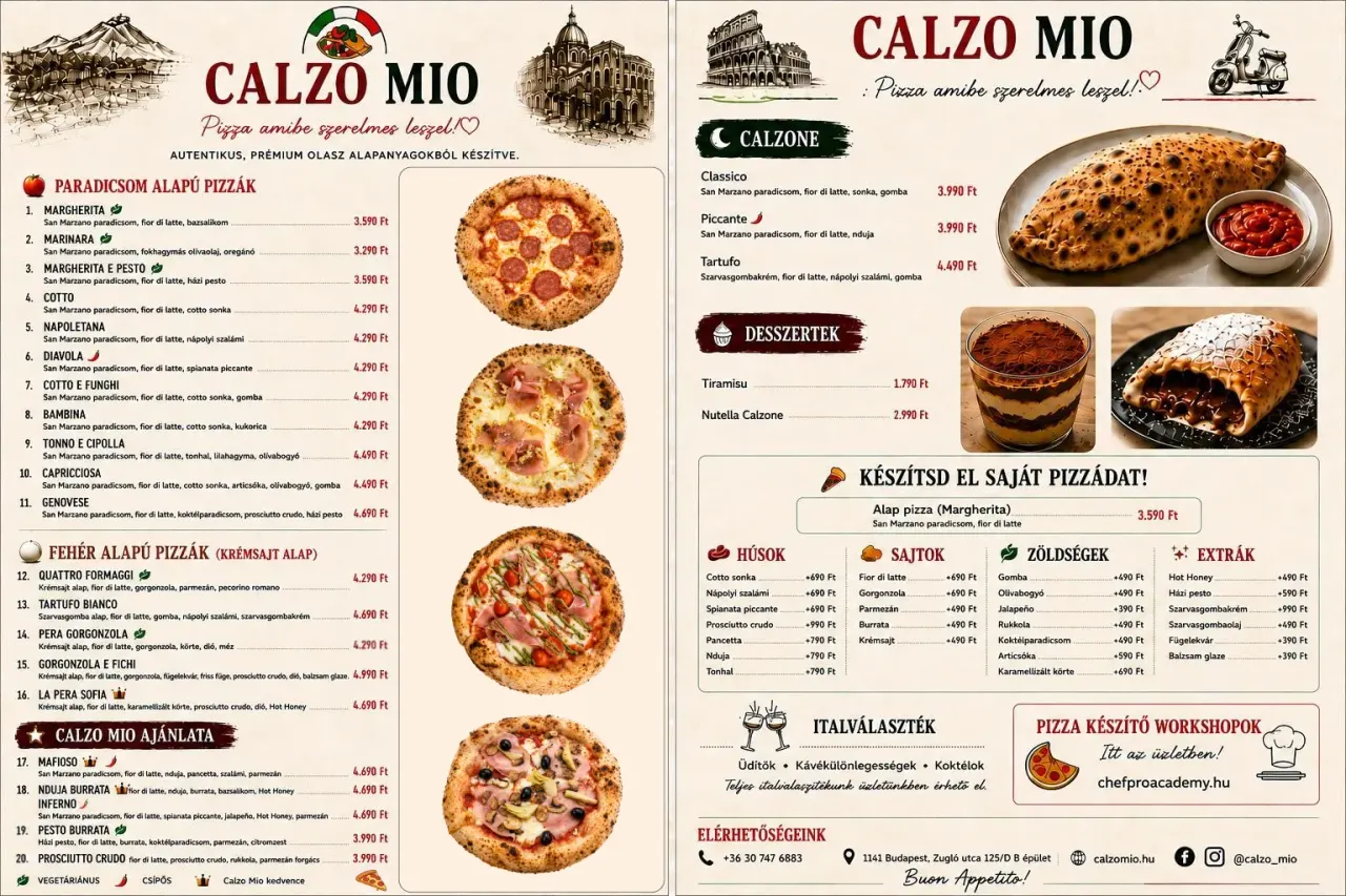 BookNoFees: Snack bar – Calzo Mio – Budapest – Calzo Mio, photo 1
