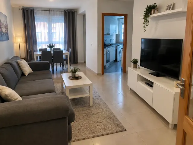 BookNoFees: Spacious and quiet three-bedroom flat – Madrid
