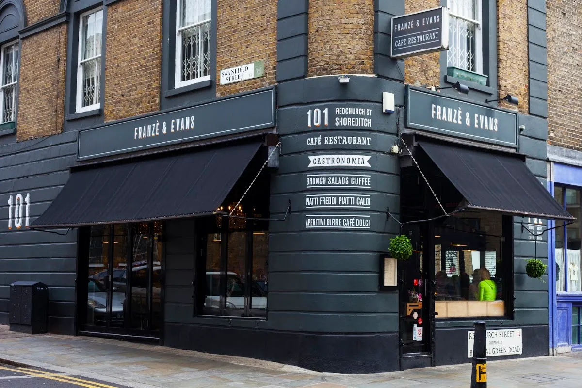 BookNoFees: Café – Franzè & Evans – London – Franzè & Evans, photo 1
