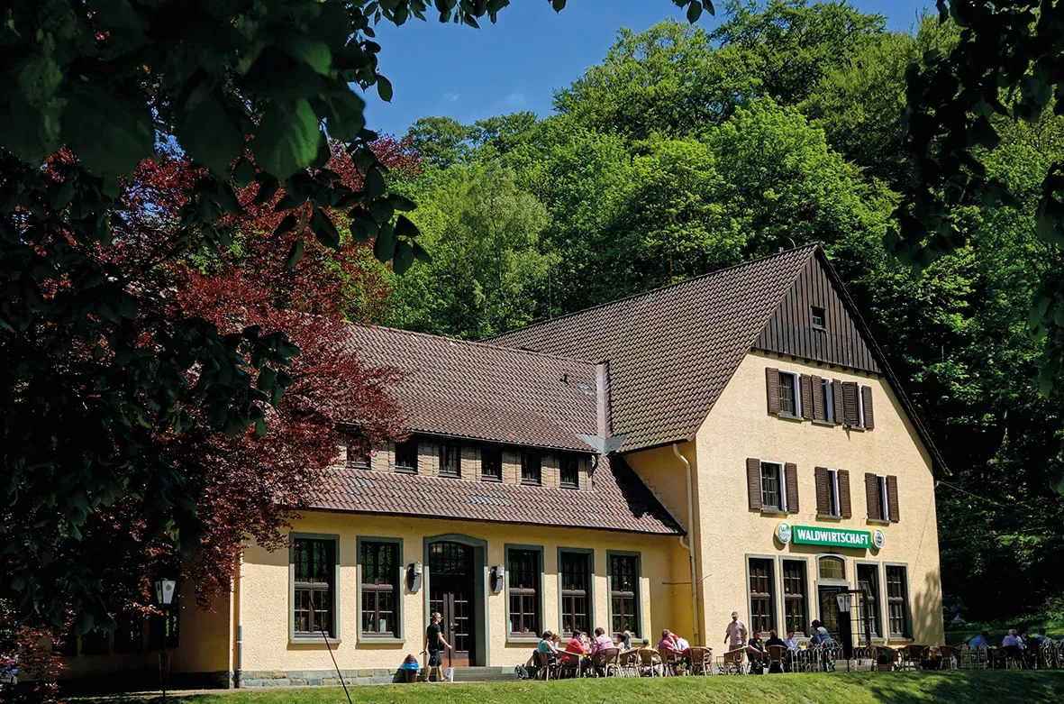 BookNoFees: Restaurant – Waldwirtschaft im Bilsteintal – Warstein – Forestry in the Bilstein Valley, photo 1